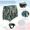 Wajiw Abstract Pattern Water Table Cover for Step2 Rain Showers Splash Pond Water Table Waterproof Anti-UV Dust Proof Outdoor Toys Cover-Cover only view 4