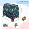 Wajiw Black Cat Water Table Cover for Step2 Rain Showers Splash Pond Water Table Waterproof Anti-UV Dust Proof Outdoor Toys Cover-Cover only view 3