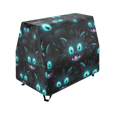 Wajiw Black Cat Water Table Cover for Step2 Rain Showers Splash Pond Water Table Waterproof Anti-UV Dust Proof Outdoor Toys Cover-Cover only