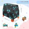 Wajiw Black Cat Water Table Cover for Step2 Rain Showers Splash Pond Water Table Waterproof Anti-UV Dust Proof Outdoor Toys Cover-Cover only view 3