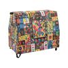 Wajiw Aztec Pattern Water Table Cover for Step2 Rain Showers Splash Pond Water Table Waterproof Anti-UV Dust Proof Outdoor Toys Cover-Cover only view 2