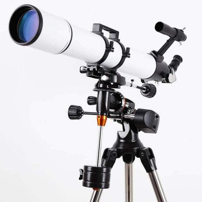 CUTPOIY Astronomical Telescope, 45 Erect Optical Stellar Telescope with Tripod for 360 Degree Adjustment,Reflective Monocular