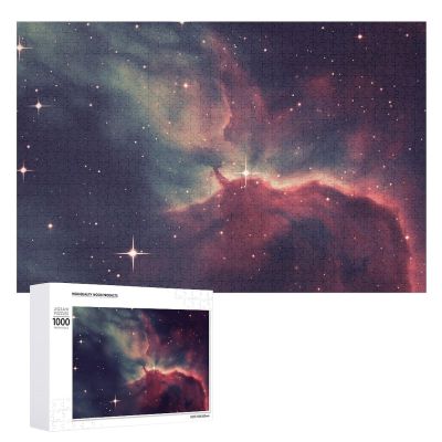 1000 PCS Jigsaw Puzzle for Adults Personalized Picture Puzzle Star Field in Deep Space Customized Wooden Puzzle for Family, Birthday, Wedding, Game Nights Gifts, 20.4"x15"