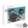 1000 PCS Jigsaw Puzzle for Adults Personalized Picture Puzzle Sea Turtles Customized Wooden Puzzle for Family, Birthday, Wedding, Game Nights Gifts, 20.4"x15" view 4