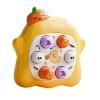 Qianly Sensory Toy Memory Game, Portable Activities Game, Developmental Educational Toys for Girls Boys Children , Pumpkin Yellow view 1