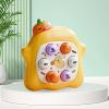 Qianly Sensory Toy Memory Game, Portable Activities Game, Developmental Educational Toys for Girls Boys Children , Pumpkin Yellow view 2