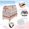 Wajiw Aztec Pattern Water Table Cover for Step2 Rain Showers Splash Pond Water Table Waterproof Anti-UV Dust Proof Outdoor Toys Cover-Cover only view 4