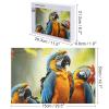 1000 PCS Jigsaw Puzzle for Adults Personalized Picture Puzzle Cute Parrots Customized Wooden Puzzle for Family, Birthday, Wedding, Game Nights Gifts, 20.4"x15" view 2