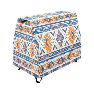 Wajiw Aztec Pattern Water Table Cover for Step2 Rain Showers Splash Pond Water Table Waterproof Anti-UV Dust Proof Outdoor Toys Cover-Cover only