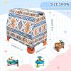 Wajiw Aztec Pattern Water Table Cover for Step2 Rain Showers Splash Pond Water Table Waterproof Anti-UV Dust Proof Outdoor Toys Cover-Cover only view 3