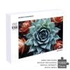 1000 PCS Jigsaw Puzzle for Adults Personalized Picture Puzzle Succulent Plant Customized Wooden Puzzle for Family, Birthday, Wedding, Game Nights Gifts, 20.4"x15" view 4