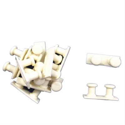 10PCS 30 * 10 * 14mm Resin Bollard for RC Simulation Ship/Marine/Boat Model Spare Parts