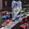 Ci Vetch 78-Inch Cars Trucks Toys for Toddler 1-3 2-4 3-5 4-7 Years Old Boys Kids, Transport Truck Toy with 24 Pcs Die-Cast Cars, Toys Gifts for 3 4 5 6 Year Old Boy, Toddler Boy Toy Ages 3-5 4-7 view 4