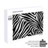 1000 PCS Jigsaw Puzzle for Adults Personalized Picture Puzzle Zebra Print Customized Wooden Puzzle for Family, Birthday, Wedding, Game Nights Gifts, 20.4"x15" view 4