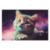 1000 PCS Jigsaw Puzzle for Adults Personalized Picture Puzzle Galaxy Cat Baby Customized Wooden Puzzle for Family, Birthday, Wedding, Game Nights Gifts, 20.4"x15" view 3