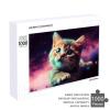 1000 PCS Jigsaw Puzzle for Adults Personalized Picture Puzzle Galaxy Cat Baby Customized Wooden Puzzle for Family, Birthday, Wedding, Game Nights Gifts, 20.4"x15" view 4