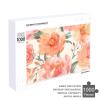1000 PCS Jigsaw Puzzle for Adults Personalized Picture Puzzle Peach Peony Customized Wooden Puzzle for Family, Birthday, Wedding, Game Nights Gifts, 20.4"x15" view 4