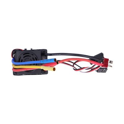 60A RC ESC,Multiple Protection Function Brushless ESC,Waterproof Electronic Speed Controller ESC for 1:10 Remote Control Car,RC Car Accessories