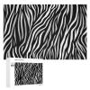 1000 PCS Jigsaw Puzzle for Adults Personalized Picture Puzzle Zebra Print Customized Wooden Puzzle for Family, Birthday, Wedding, Game Nights Gifts, 20.4"x15" view 1