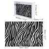 1000 PCS Jigsaw Puzzle for Adults Personalized Picture Puzzle Zebra Print Customized Wooden Puzzle for Family, Birthday, Wedding, Game Nights Gifts, 20.4"x15" view 2