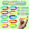 126 PCS Classroom Happy Birthday Kits for Kids, Include Adjustable Birthday Crowns, Multicolor Silicone Bracelets, Pencils & Badge Stickers, Reward Students School Party Favors Teacher Supplies view 4