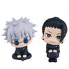 QAHEART 2PCS JJK Figure Geto Suguru Look Up Figure, 10cm Anime Action Figure Model Statue Cake Topper Decoration Handmade Collectible Gifts for Fans view 1