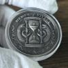 Memento Mori Memento Vivere Motivational Challenge Coin for Embracing Life and Remembering Mortality (Single Coin) view 2