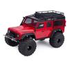 AMK TRX4M Bumper, Adjustable Front Bumper for 1/18 Scale RC Crawler Car TRX4M Defender/Ford Bronco Upgrades, Black view 2