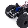 AMK TRX4M Bumper, Adjustable Front Bumper for 1/18 Scale RC Crawler Car TRX4M Defender/Ford Bronco Upgrades, Black view 3