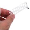BCOATH 8pcs Miniature Traffic Fence Realistic Road Sign Barriers for Table Play and Sturdy Model Fencing for Dollhouses and Micro Landscapes Brightly Colored and Non-deforming view 3