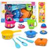 Baby Shark Pots and Pans Pretend Play Kids Kitchen Accessories for Toddler Girl Boy Toy Cooking Dishes Utensils Bowls view 1