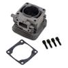 FLMLF 4 Bolt 32cc Cylinder Head Kit for Rofun CY Zenoah Engine for 1/5 Hpi Rovan Km Baja Lois 5T FG GoPed Redcat Rc Car Parts view 2