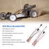 2pcs 30A Micro Brushed ESC Winch Control Bidirectional ESC Speed Controller Accessories with Brake for Axial SCX24 1/24 RC Car Modification view 3