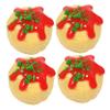 HONMEET 4pcs Realistic Japanese Snack Models PVC Food Decor for Dollhouse Miniatures Cute and Simulation Toys for DIY Lovers and Collectors view 1