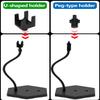 XyviLokit 2PCS Action Base stand,Model Stand Holder Hobby Display Stand, Compatible with Gundam MG 1/100 RG HG 1/144 Scale Figures. view 3