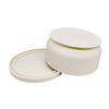 SMPL Premium BLW Suction Silicone Bowl with Cover - Milky White view 3