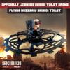 Force1 Officially Licensed Skibidi Toilet Toy RC Drone - Flying Buzzsaw Drones with Camera, 1080p FPV Video Recording, Headless Mode, Altitude Hold, Speed Control, 2.4GHz Remote Control view 2
