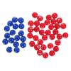Parliky 1pack Numbered Plastic Raffle Balls Lightweight Lottery Game Props for Bingo Parties and Events and Easy to Identify Small Lottery Balls view 1