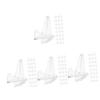 Cabilock 112pcs Coin Display Stand Mini Easel Holders for Coins Medals and Collectibles and Office Display Racks for Enthusiasts and Collectors view 1