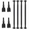DAYUDDRICAR 1 Set for HSP 08029 Dogbones 89.5mm & Wheel Axle 02033 Drive Shaft Spare Part Kit for HSP 1/10 RC Car Accessories Part(Black) view 1