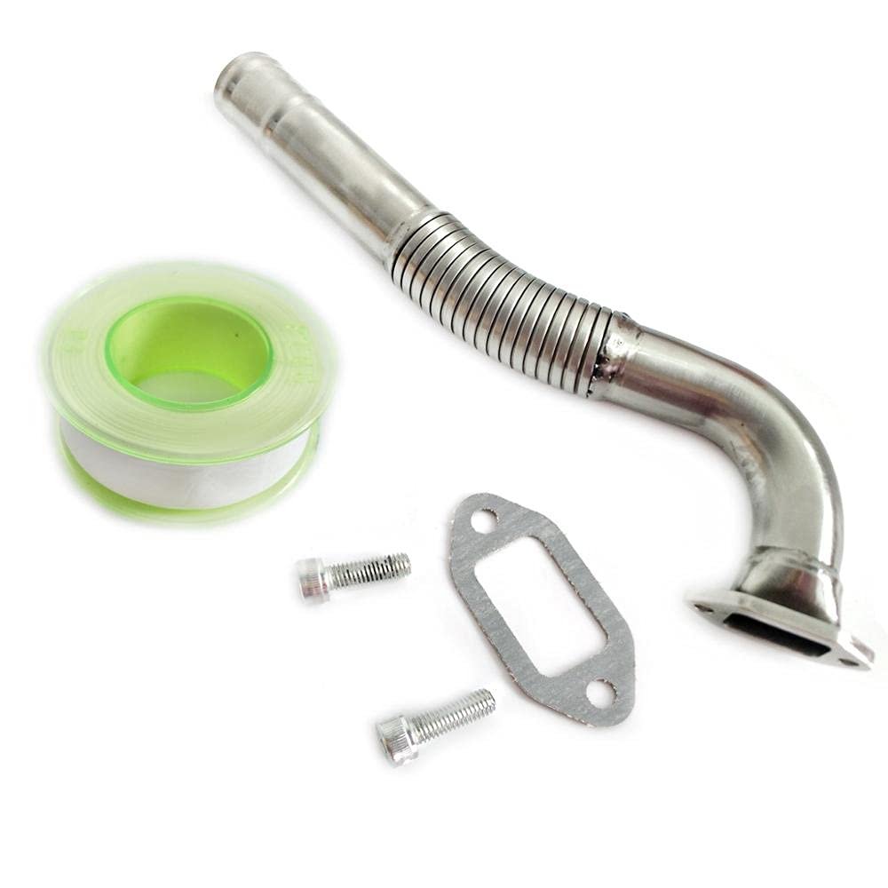 DAYUDDRICAR 1 PC RC Model Airplane Gasoline Engine Exhaust Pipe for DLE111 Gasoline Engine RC Model Airplane Plane Fixed Wing Accessories Part