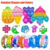 128 Pcs Party Favors for Kids 4-8-12, Fidget Toys, Pinata Stuffers, Treasure Chest Box Toys for Classroom, Goodie Bag Stuffers, Carnival Prize Box Toy for Boys Girls, Easter Egg Filler Gifts Bulk Toys view 2