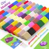 Air Dry Clay for Kids,Modeling Clay Kit 68 Colors with Sculpting Tools,Model Magic Clay, Arts and Crafts Gift for Birthdays & Holidays Boys Girls Ages 3-12 view 2