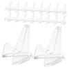 Cabilock 140pcs Display Stands Mini Easel Holders for for Collectors Compact Design for Home Office view 2