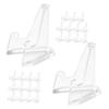 Cabilock 140pcs Display Stands Mini Easel Holders for for Collectors Compact Design for Home Office view 3