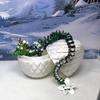 ToysCentral Basics 3D Printed Dragon with Dragon Egg, 3D Printed Articulated Orange Green Blue Cherry Blossom Dragon, Fidget Toy for Autism ADHD, Gift Ideas - D021-OBG view 3