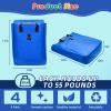 Chankee Vinyl SandBags with Handle, Bounce House Sand Bags, Suitable for Fixed Inflatable Trampolines, Inflatable Water Slide, Canopies and Tents(Each Weight Capacity 55 Pound, 4 Pack, Blue) view 2