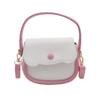 AMPOSSTO Kids Purse Small Crossbody Bag for Girls Little Girls Cute Wristlet Handbag Mini Shoulder Bag Pink view 1