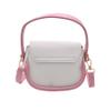 AMPOSSTO Kids Purse Small Crossbody Bag for Girls Little Girls Cute Wristlet Handbag Mini Shoulder Bag Pink view 3