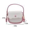 AMPOSSTO Kids Purse Small Crossbody Bag for Girls Little Girls Cute Wristlet Handbag Mini Shoulder Bag Pink view 4